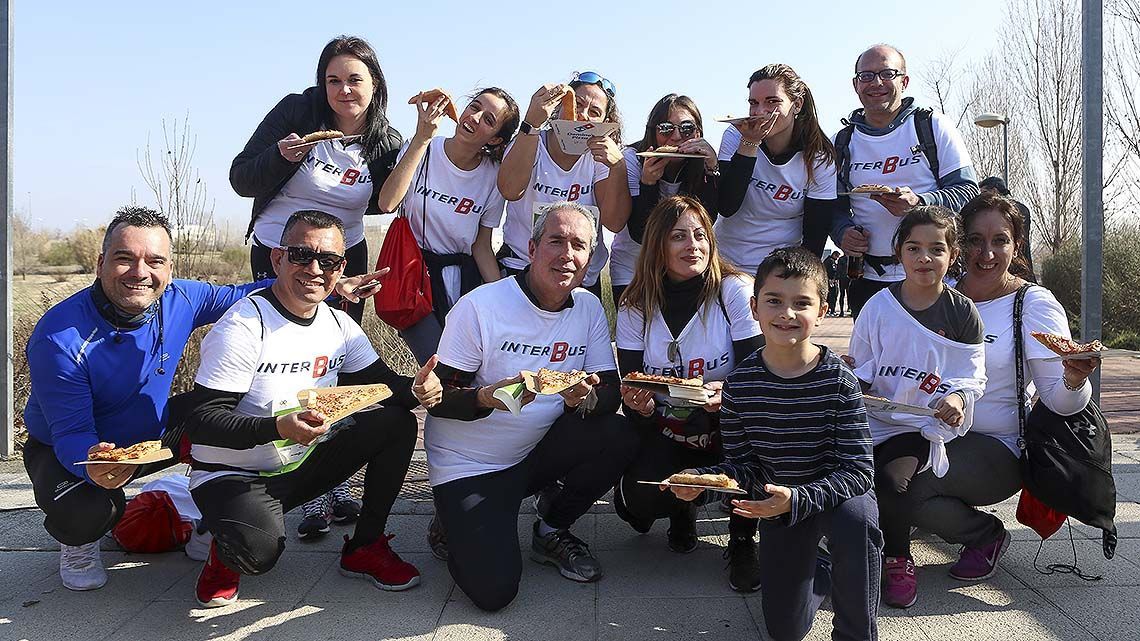 Carrera Empresas Alcobendas 2020 00 Ganador Interbus a mayor numero participantes con Dominos Pizza web