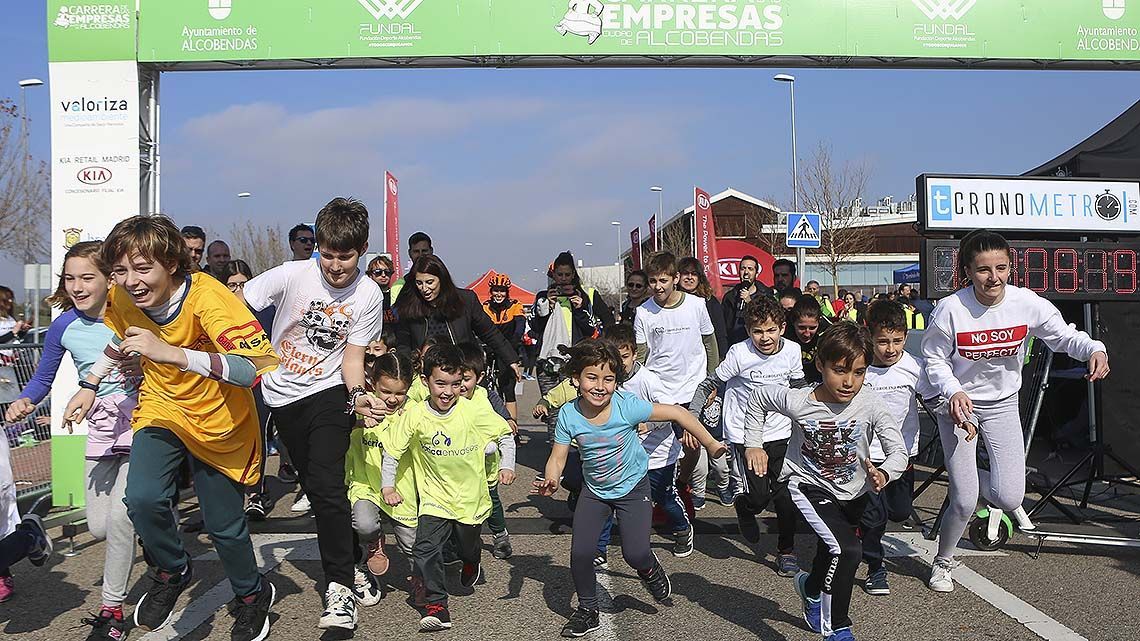 Carrera Empresas Alcobendas 2020 Carrera Infantil web
