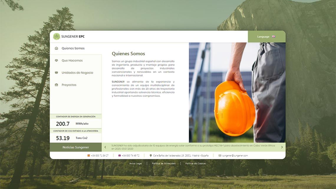 "Las empresas ya comienzan a aprovechar su potencial de generación solar para autoconsumo” 2 Convenio SUNGENER FOTO ENTREVISTA 02 su web