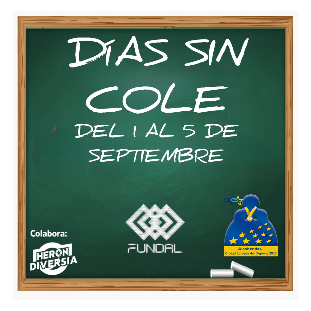 Vuelven los "Días Sin Cole" de FUNDAL este septiembre en Alcobendas 1 PORTADA