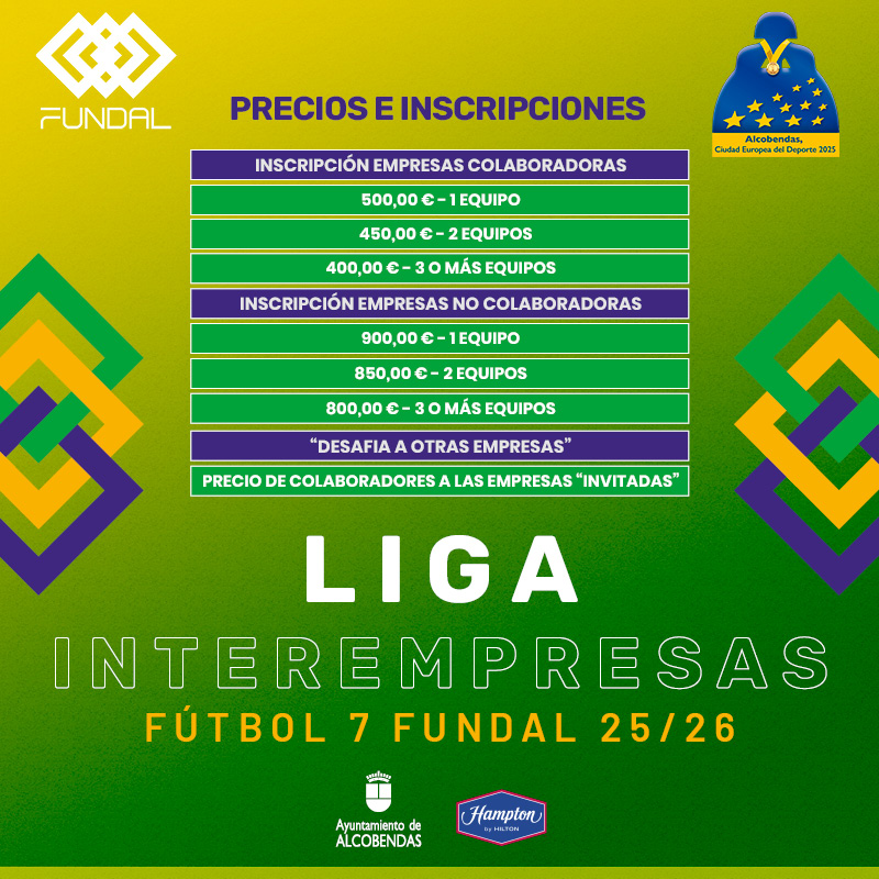 Precios e inscripciones