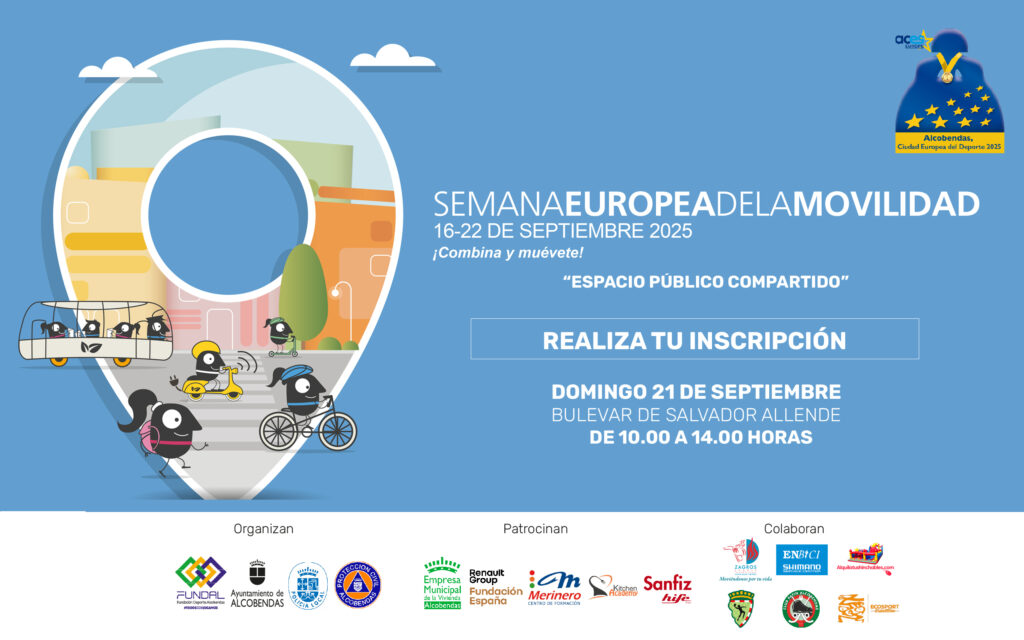 Alcobendas celebra el Día Europeo de la Movilidad 2025 con actividades ...